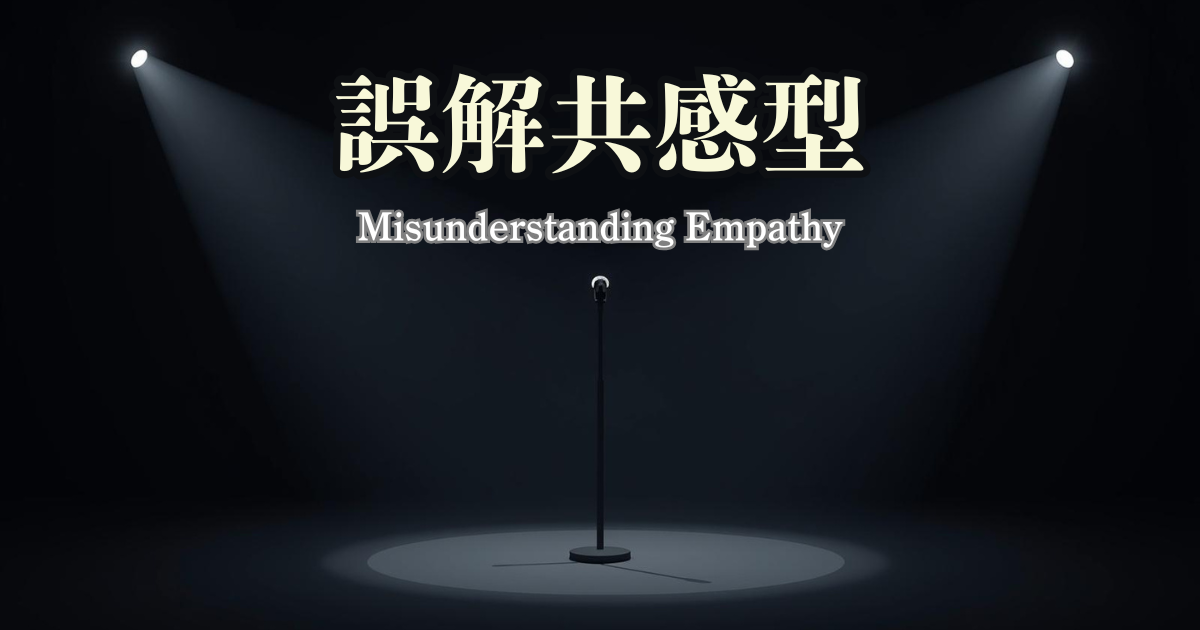 誤解共感型のアイキャッチ画像